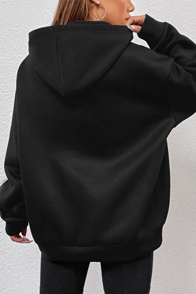 Mythologie Дамска суитшърт с качулка и принт на пеперуди