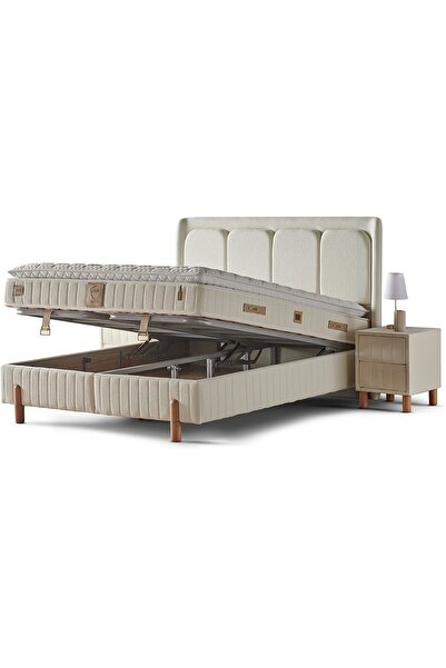 Mobilya Dükkanım Bohem 150x200 Çift Kişilik Baza Başlık Seti