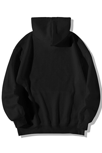 Mythologie Φούτερ με μαύρη κουκούλα Catcus Unisex