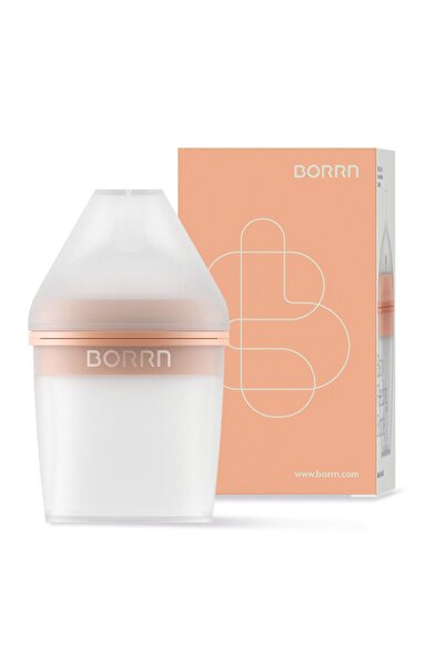 teknotrust Turuncu Silikon Biberon 150ml, Sağlıklı ve Hafif Bebek Besleme Şekli