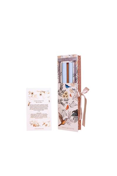 EF DEKORASYON Rêve De Brillant 2'lı Bebek Mavi Mum Seti