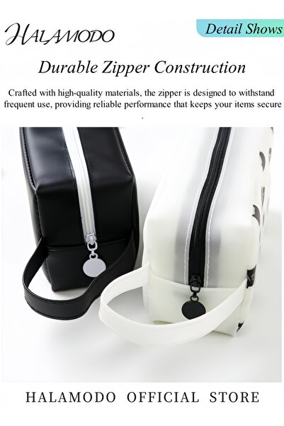 HALAMODO Pencil Case Adorable Cat Large Capacity Pencil Pouch Stationery Storage Bag