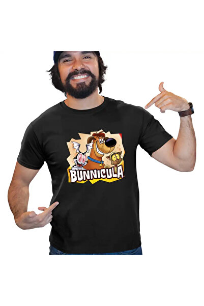 OEM Tricou Barbati Bunnicula Draculas Vampirul Iepuras