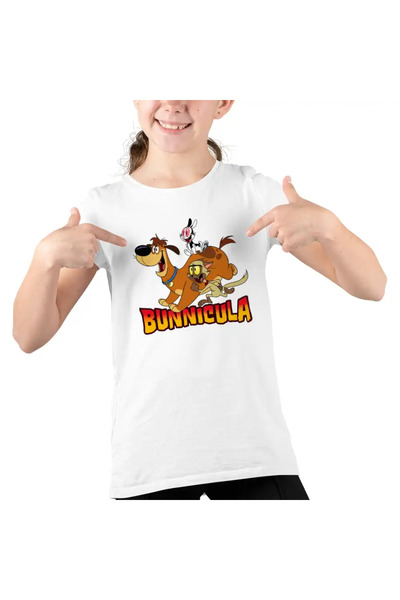 OEM Tricou Copii Fete Bunnicula Draculas Vampirul Iepuras
