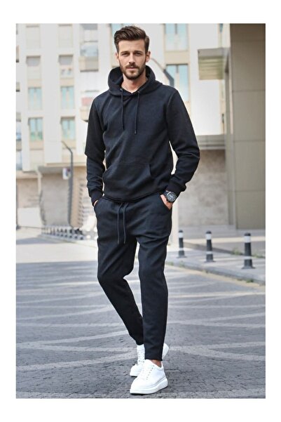 Mythologie Men's Plain Hoodie and Tracksuit Combination