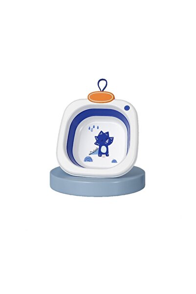 FONIX Lavoar Pliabil pentru Copii, Comando Kids, Model Dino, Albastru