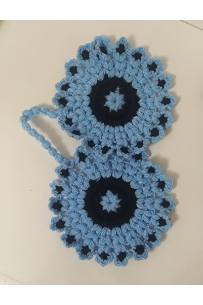 ENAM وعاء هدية مصنوع يدويًا منسوج يدويًا وحامل غطاء