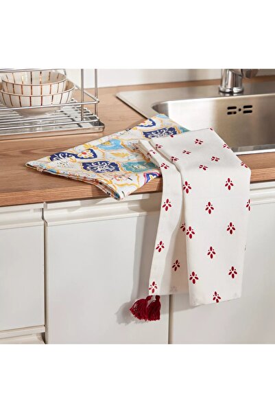 Generic Al Bahar 2-Piece Kitchen Towel Set - 50x70 cm