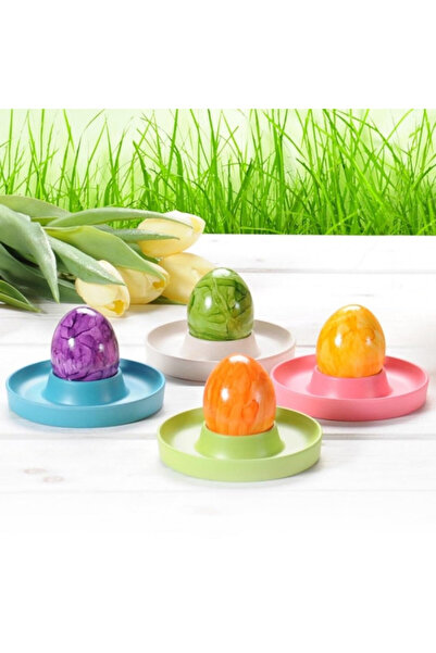 Kesper Set of 4 egg trays 41165, 10x2 cm, Melamine, Multicolored