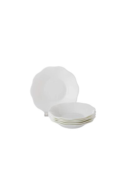 ORIAN Arcopal small white dinner plate, 15 cm, 6 pieces