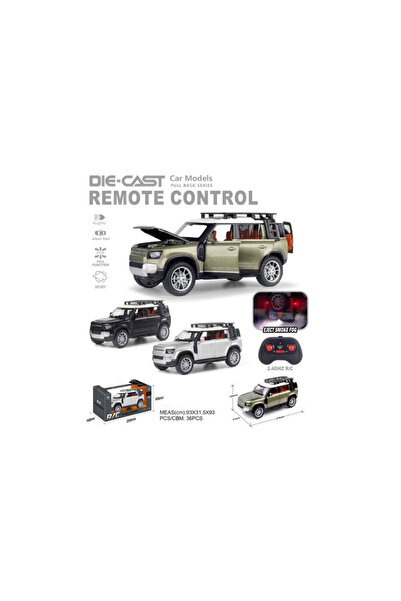 Colorland سيارة لاند روفر ديفندر ويلدرنس للتحكم عن بُعد بمقياس 1:18 HCL-3910 ...