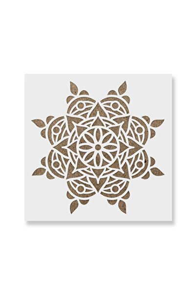 Maxrom Sablon Perete vopsire, tencuiala 0.7mm Rangoli Refolosibil, model MXSP...