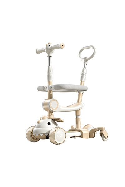 Flippy Multifunctional Scooter 6 in 1, Flippy, for Children from 10 Months to 12 Years, with Adjustable Pus