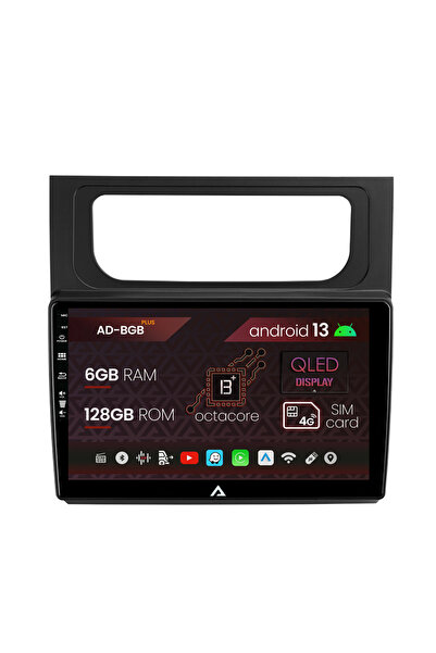 AutoDrop Навигация Volkswagen Touran (2010-2016), Android 13, B-Octa/6GB + 12...