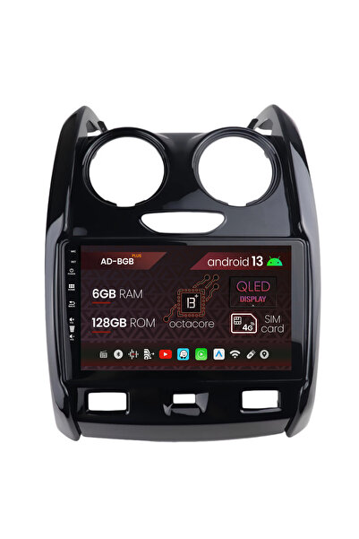 AutoDrop Navigatie Dacia Duster (2012-2019), Android 13, B-Octa / 6GB + 128GB...