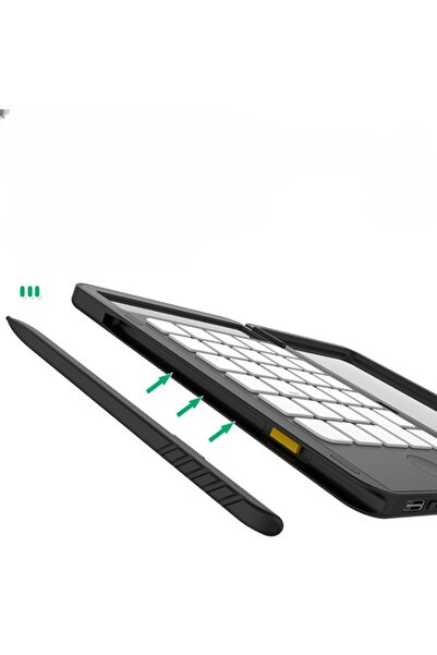 Flippy Rechargeable Handheld Calculator with Writing Pad, Flippy, Portable, LCD Screen, 12 Digits, 15 cm Di