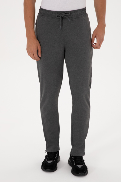 U.S. Polo Assn. Men's Anthracite Melange Sweatpants 50313817-Vr081