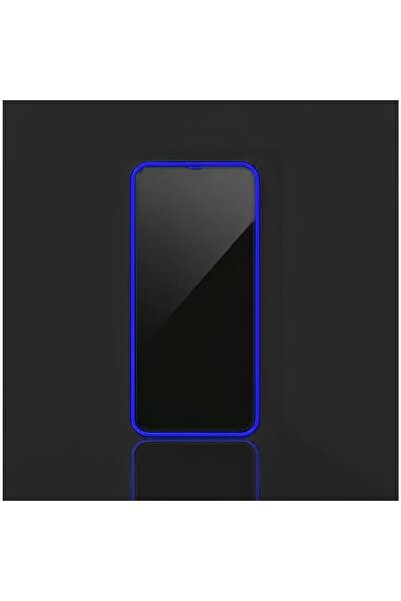 Flippy Luminous Tempered Glass Screen Protector for iPhone 15 Pro Max, Neon Silicone Edge, Matte, 9H