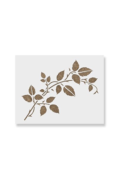 Maxrom Sablon Perete vopsire, tencuiala 0.7mm Vine Stencil Refolosibil, model...