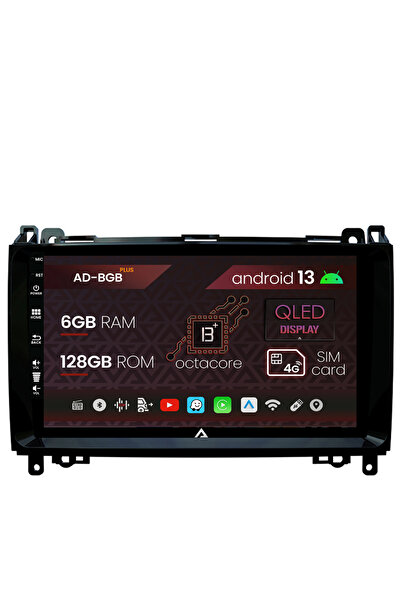 AutoDrop Navigatie Mercedes Sprinter,Viano,Vito,A/B Class,Crafter,Android 13,...