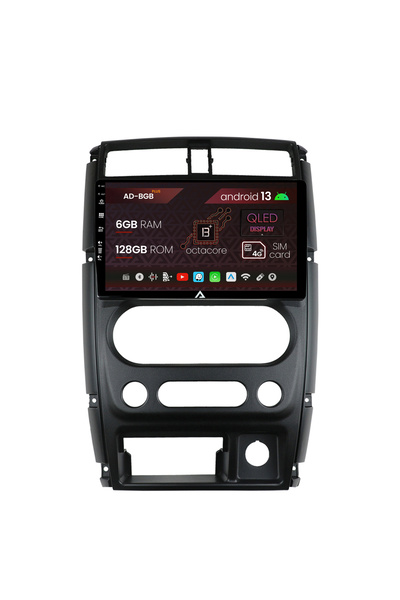 AutoDrop Navigatie Suzuki Jimny (2005+), Android 13, B-Octa / 6GB + 128GB, 9"