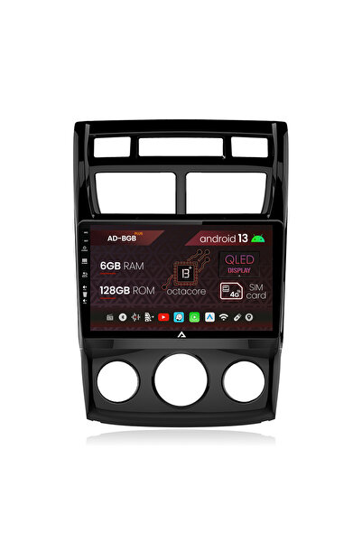 AutoDrop Navigatie Kia Sportage (2005-2010) M/AC, Android 13, B-Octa / 6GB + ...