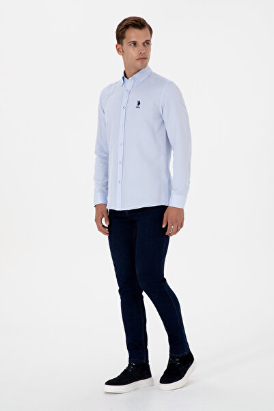 U.S. Polo Assn. Erkek Koyu Mavi Slim Fit Jean Pantolon 50310335-DN0023