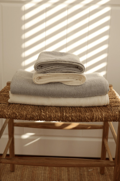İrya Bamboo Bath Towel 70X140 cm Ecru