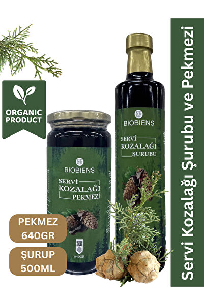 Biobiens Servi Kozalağı Pekmez ve Şurup Seti