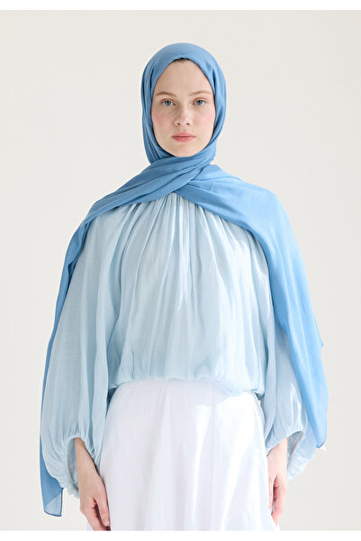 Freshscarfs Soft Viscose Shawl Sky Blue
