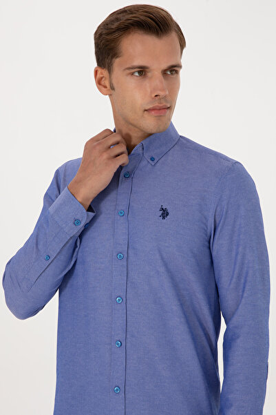 U.S. Polo Assn. Чоловіча сорочка з довгими рукавами Basic 50316723-VR032