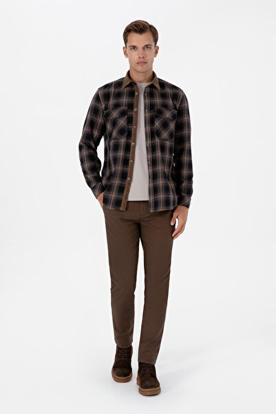 U.S. Polo Assn. Erkek Kahverengi Kanvas / Chino Pantolon 50311606-VR029