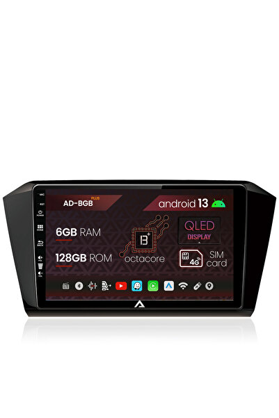 AutoDrop Navigatie Volkswagen Passat B8, Android 13, B-Octa / 6GB + 128GB, 10.1"