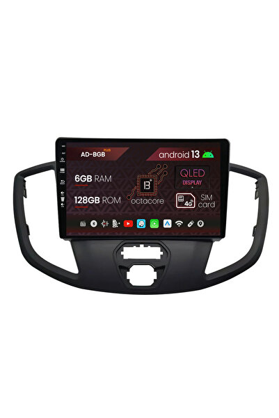 AutoDrop Navigatie Ford Transit (2014-2020), Android 13, B-Octa / 6GB + 128GB...