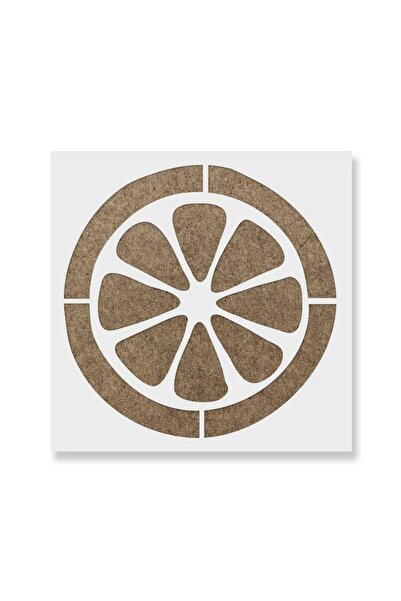 Maxrom Sablon Perete vopsire, tencuiala 0.7mm Lemon Refolosibil, model MXSP71...