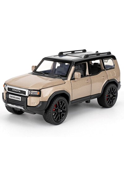 Colorland سيارة تويوتا لاند كروزر برادو مصبوبة بقوالب قابلة للسحب بمقياس 1:32...
