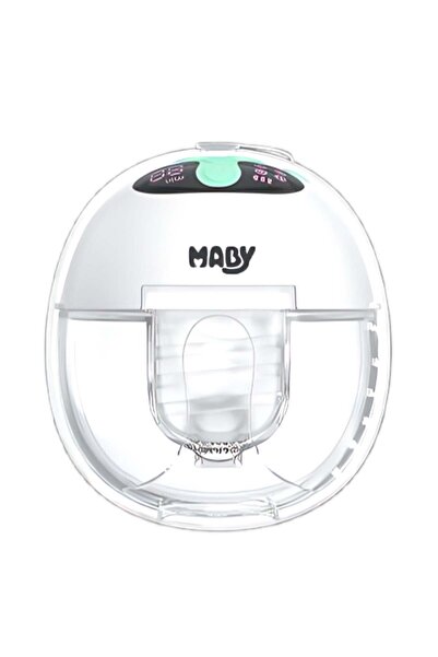 MABY بامفي - مضخة ثدي كهربائية للأمهات | إضاءة ليلية مدمجة، 9 مستويات شفط | س...
