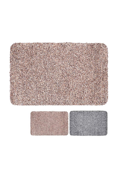 Generica Clean Step Mat – (24" x 36" XL) – Mud & Water Absorbing, Non-Slip Rubber Backing, Machine Washable