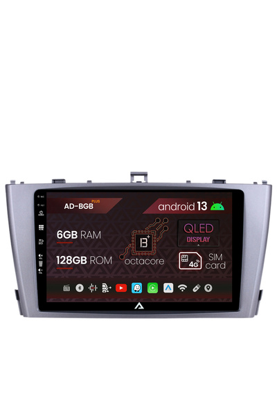 AutoDrop Navigatie Toyota Avensis (2008-2015), Android 13, B-Octa / 6GB + 128...