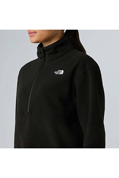 THE NORTH FACE Γυναικείο μαύρο φλις φούτερ Glaciert (NF0A8D2CJK31)