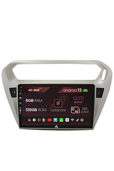 AutoDrop Navigatie Peugeot 301 / Citroen C-Elysee, Android 13, B-Octa / 6GB +...