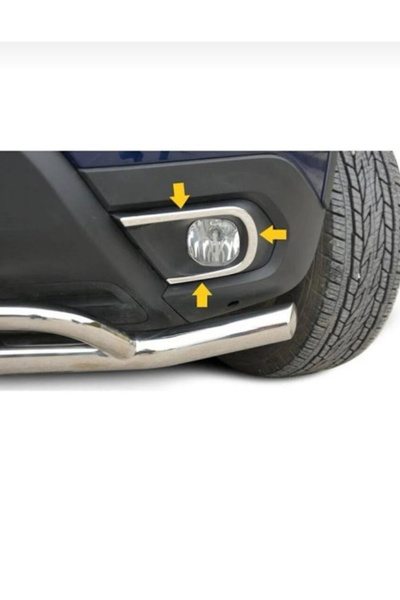 MİKOLİNE OTOMOTİV DACIA DUSTER KROM SİS ÇERÇEVESİ 2018 +