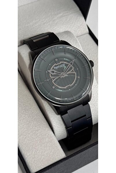 Ferrucci ERKEK KOL SAATİ METAL KASA - METAL KORDON 3 ATM SUYA DAYANIKLI