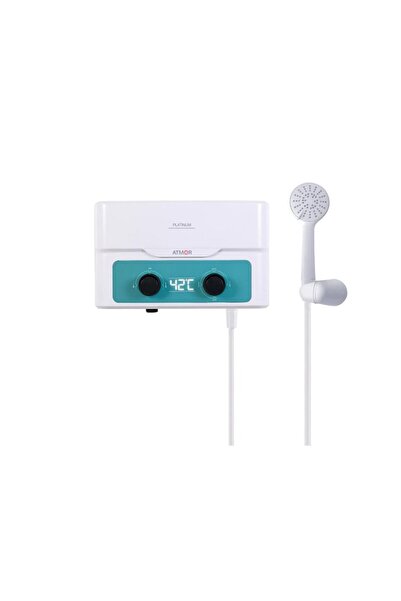 Atmor Instant electric water heater, for shower, 3 heating levels, electronic display, 300 x 180 ...