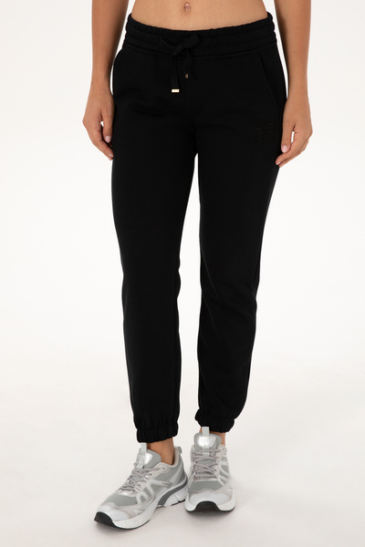 U.S. Polo Assn. Kadın Siyah Jogger Eşofman Altı 50313591-VR046