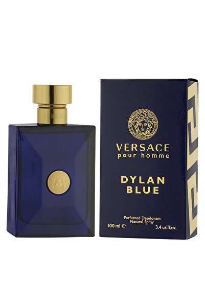 Versace Ρίξτε το αποσμητικό Homme Dylan Blue σε ποτήρι των 100 ml (για άνδρες)