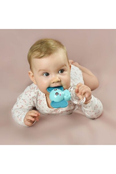 Akuku Teething toy with elephant rattle
