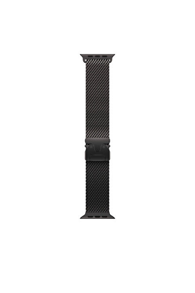 Apple 49 mm Milano Loop - Orta - (MGHT4ZM/A) - Siyah Titanyum