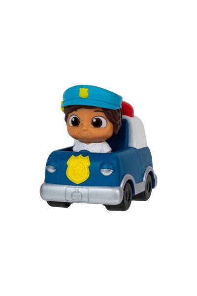 Jazwares سيارة الشرطة نينا CMW0448 من كوكوميلون - لعبة تجميعية ذات عجلة حرة (سنتان فأكثر)