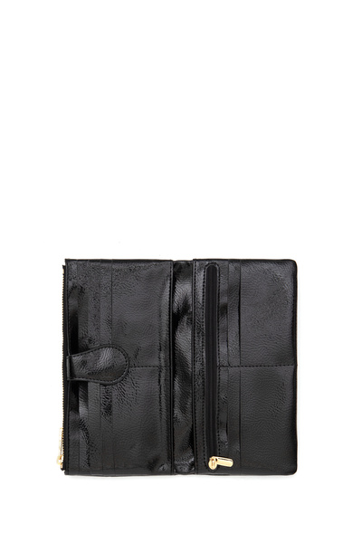 U.S. Polo Assn. Women's Black Wallet 50314847-Vr046